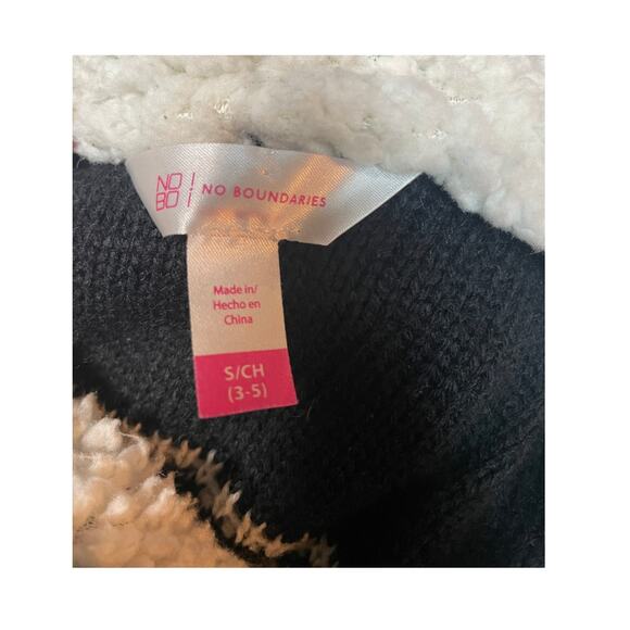 Ugly but Cute Christmas Sweater, Hooded:  Hearts, Snowflakes & Candy Canes - Picture 7 of 7